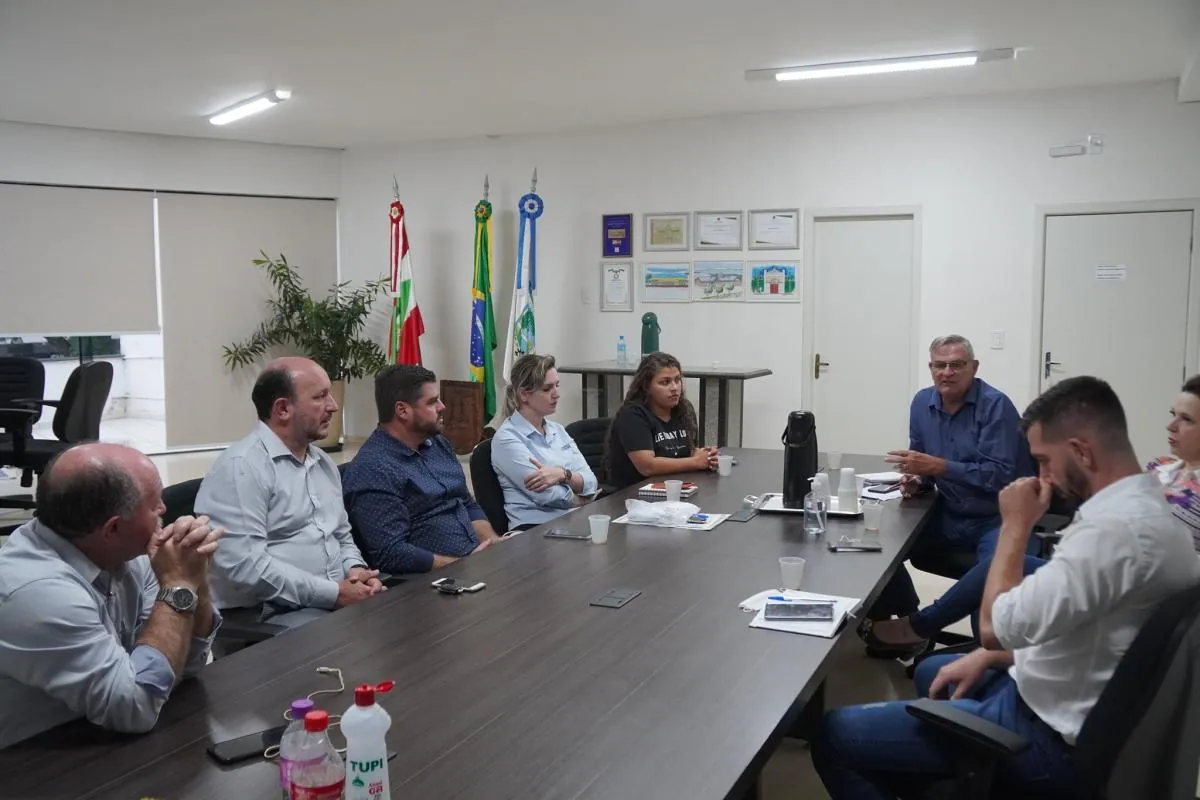 Autoridades de Herval d’Oeste, Joaçaba e Luzerna se reúnem para traçar estratégias no combate à Dengue
