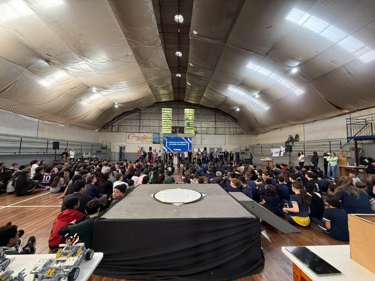 Joaçaba realiza a I Mostra Municipal de Robótica e celebra avanço tecnológico na educação