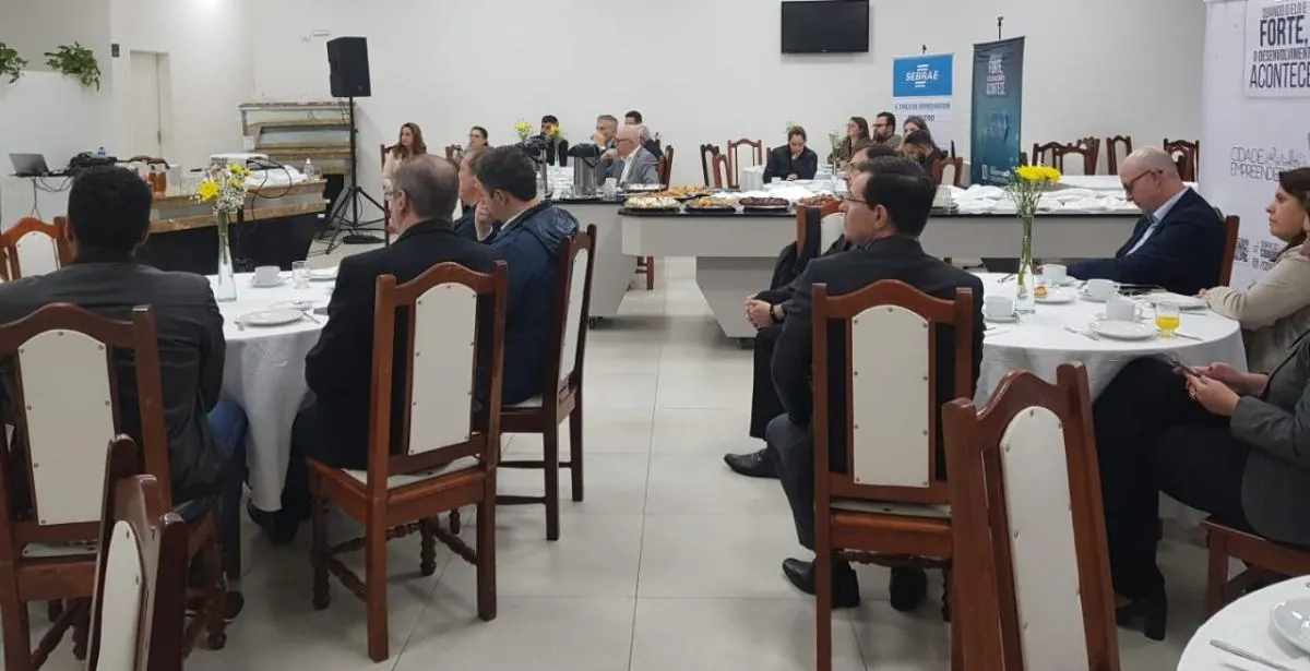 Sebrae reúne lideranças políticas e empresariais de Joaçaba e região para falar sobre projetos futuros