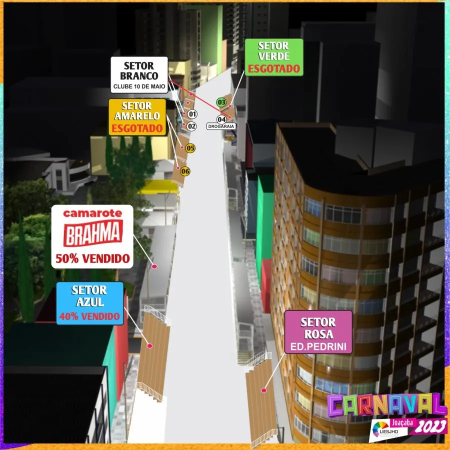 Carnaval de Joaçaba tem ingressos quase esgotados