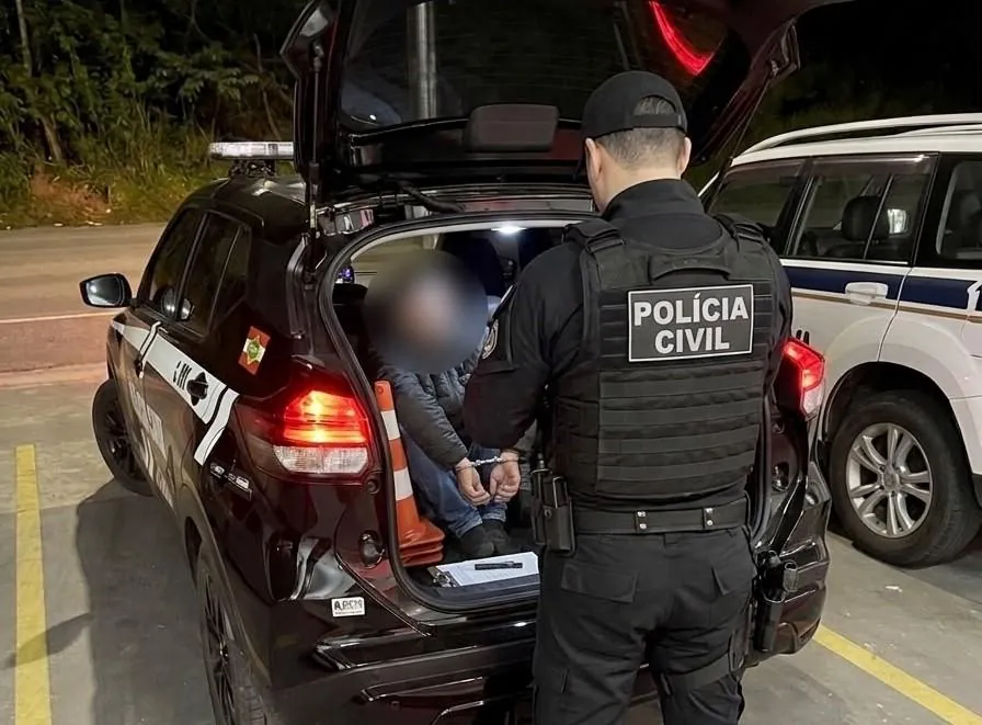 Homem é preso por tráfico de drogas após investigação da Polícia Civil de Herval d’Oeste