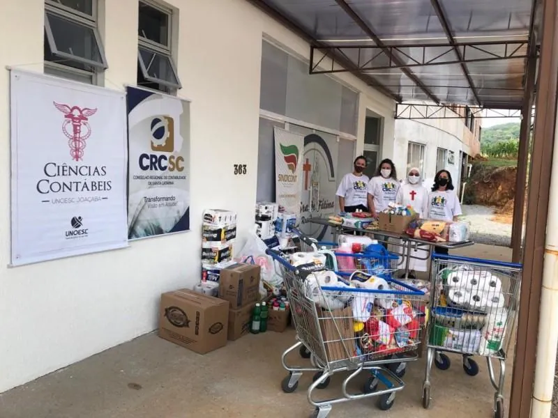 Ciências Contábeis arrecada doações para Residencial de Idosos