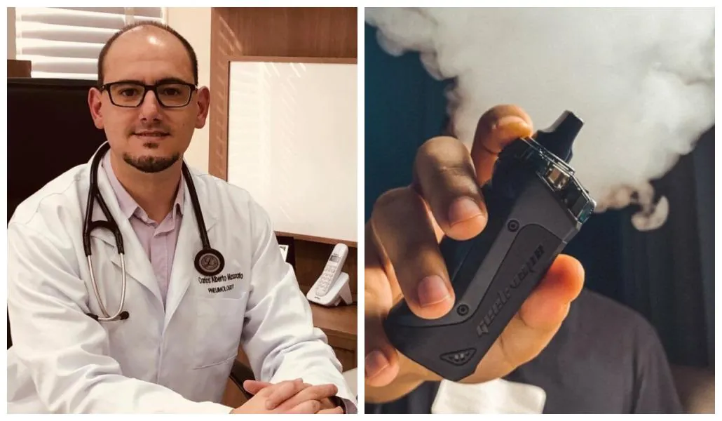 Médico Pneumologista de Joaçaba alerta sobre uso de cigarros eletrônicos