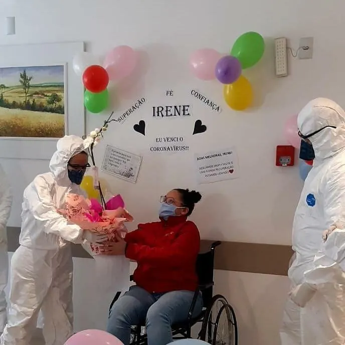 Mulher que teve alta do Hospital do COVID é de Herval d’Oeste