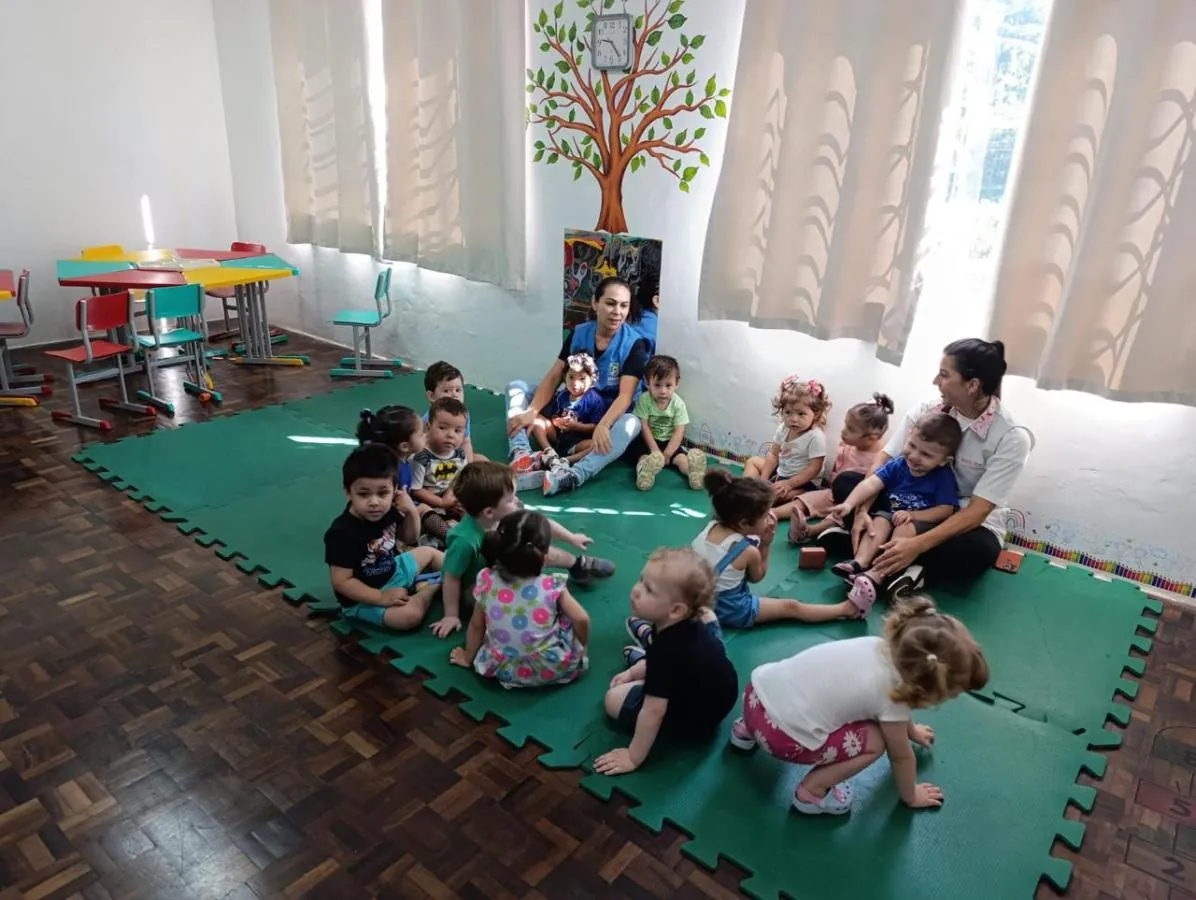 Joaçaba inicia ano letivo com acolhimento e atividades interativas para os alunos da Rede Municipal