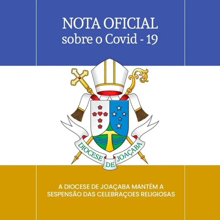 Celebrações com público continuam suspensas em Igrejas da região de Joaçaba