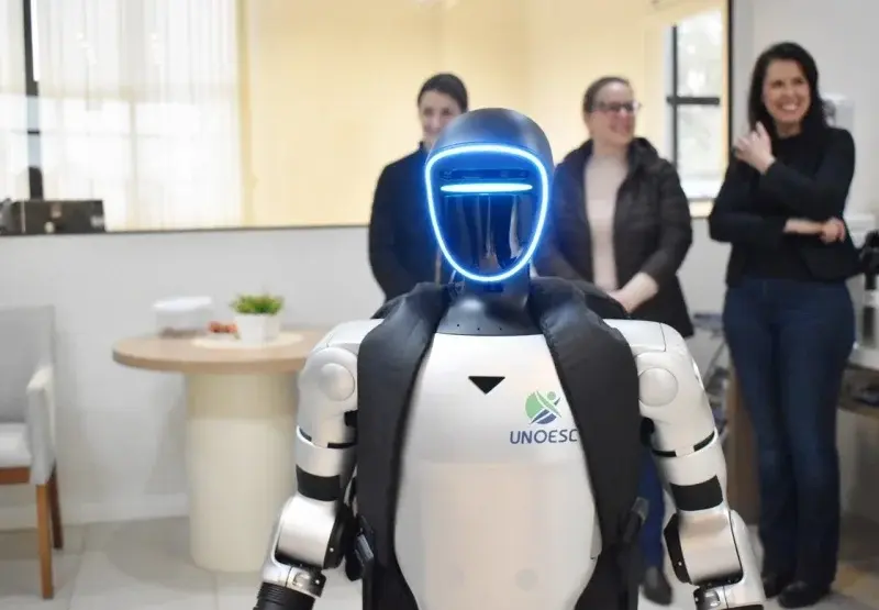 Unoesc apresenta Robô e amplia ações de divulgação científica