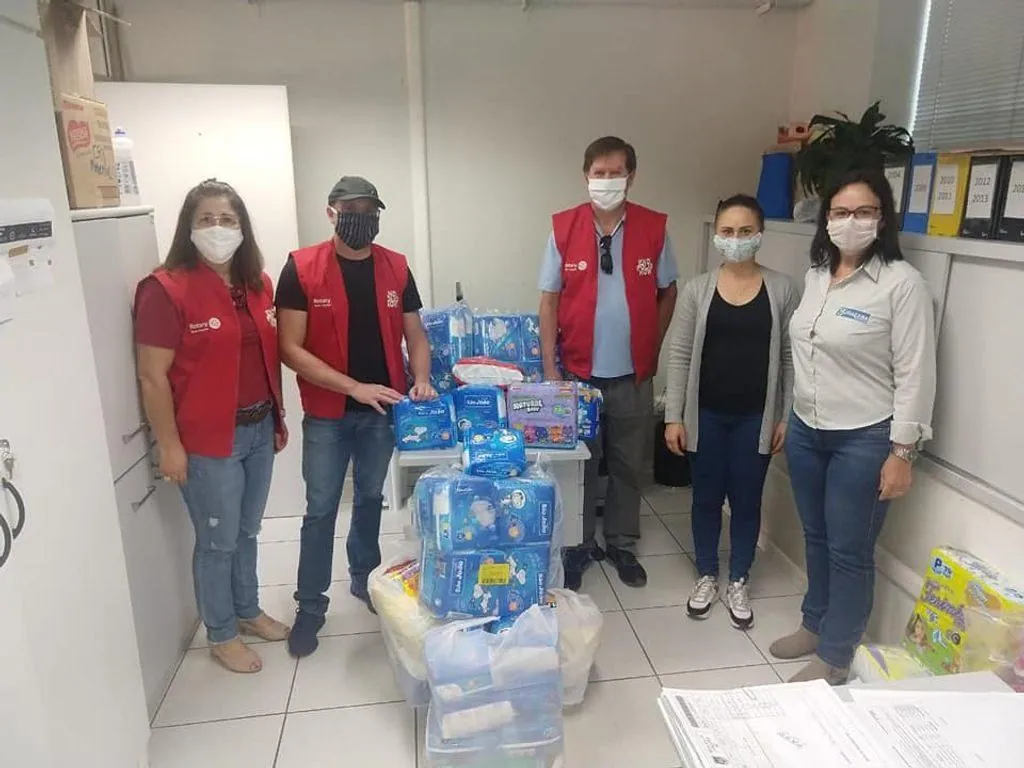 Rotary Club de Joaçaba está com campanha para arrecadar fraldas