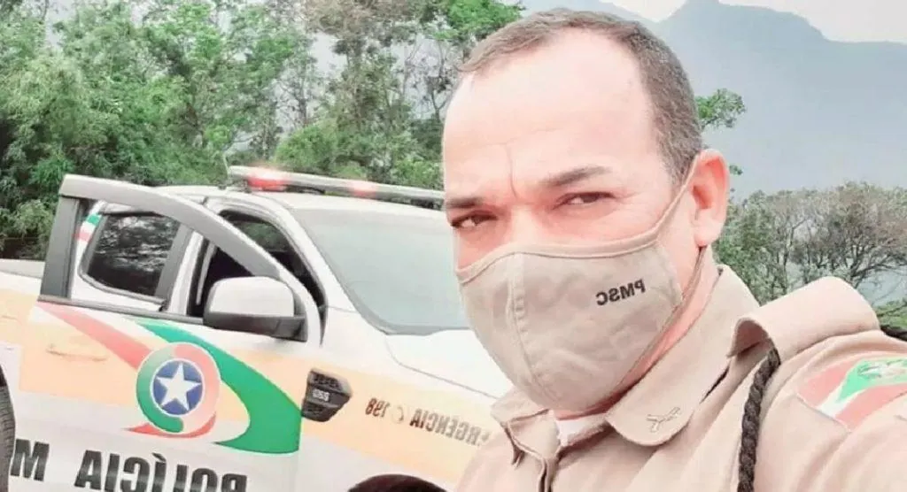 Policial fica gravemente ferido após ser atropelado por motociclista de 16 anos em rodovia de SC