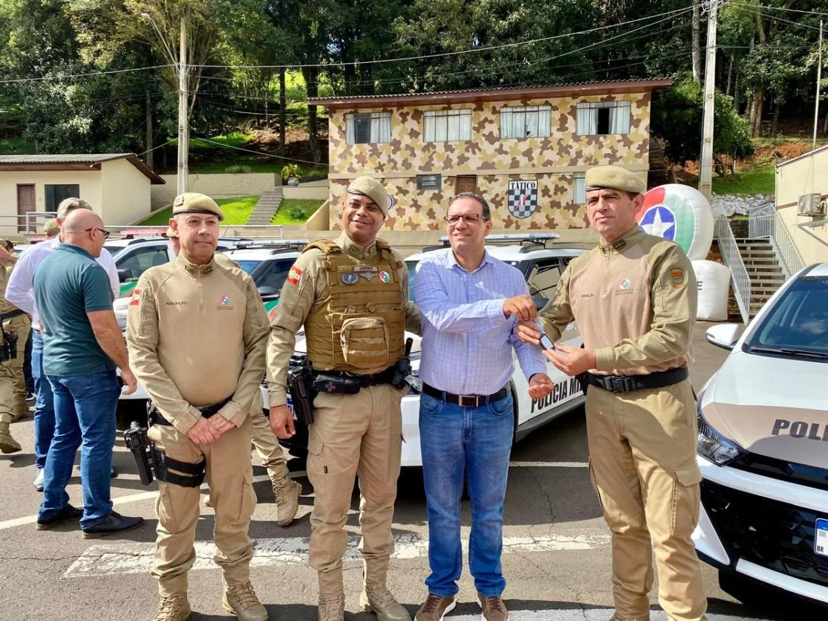 Polícia Militar recebe novas viaturas