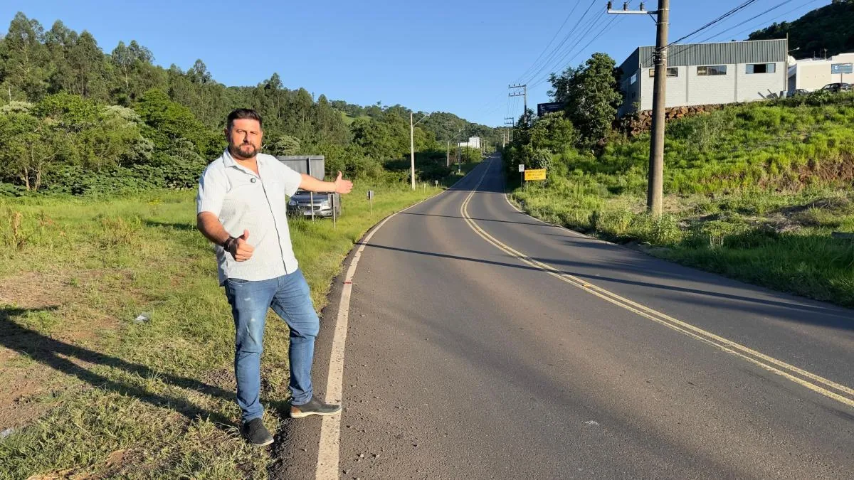 Vereador Everton Parisenti propõe a duplicação do acesso Egídio Pozzobom