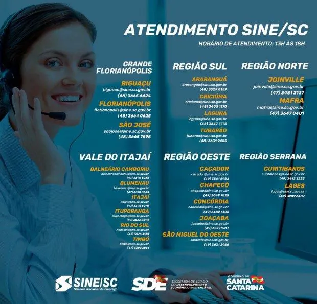 Sine de Joaçaba oferece mais de 70 vagas de emprego