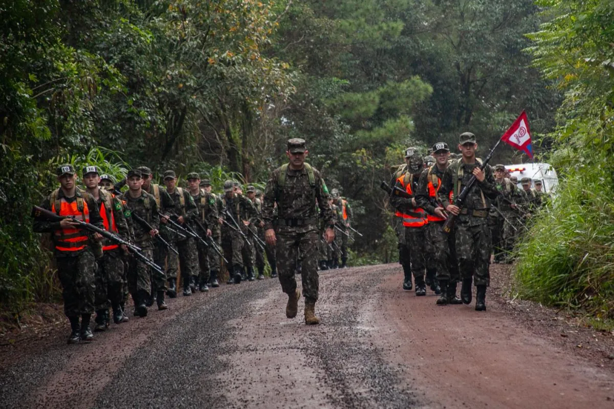 Tiro de Guerra de Joaçaba realiza série de atividades de formação, cidadania e solidariedade durante o mês de maio
