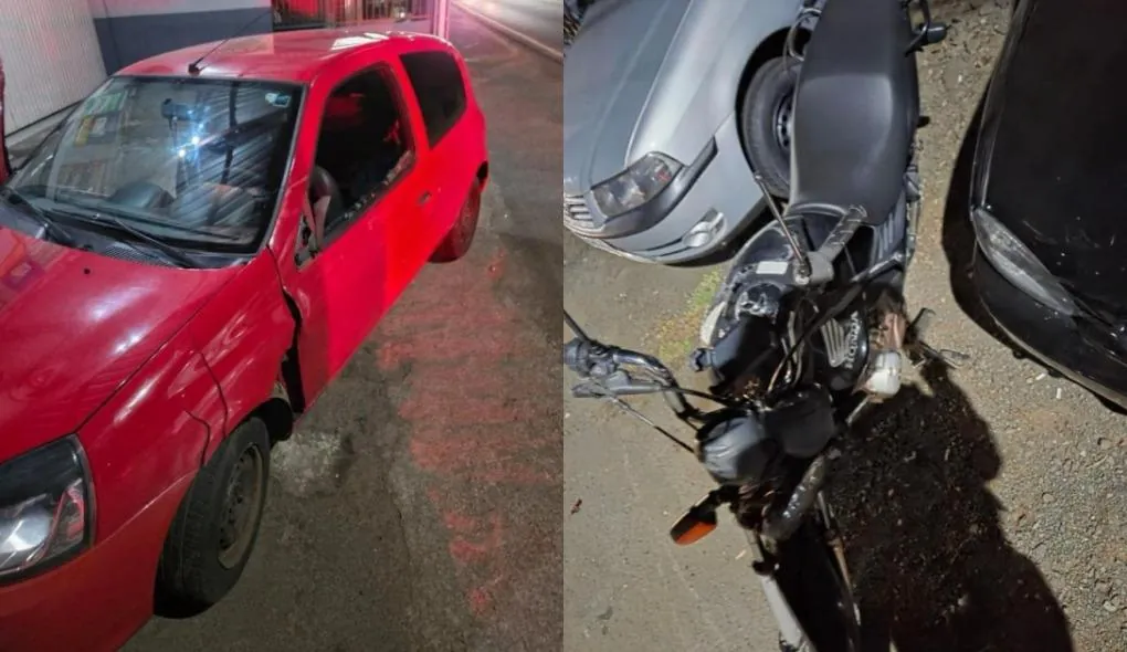 Motorista embriagado colide em motocicleta e deixa jovem ferida em Joaçaba