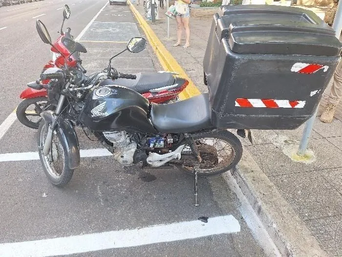 Motociclistas ficam feridos após colisão na XV de Novembro, em Joaçaba
