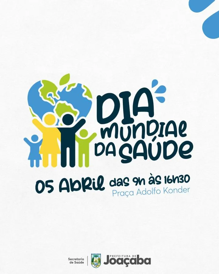Joaçaba promove evento alusivo ao Dia Mundial da Saúde nesta sexta-feira (5)