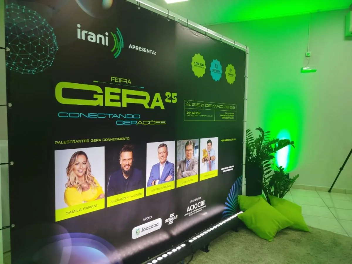 Programação da Feira Gera 2025 é lançada e passaportes estão à venda com preço promocional