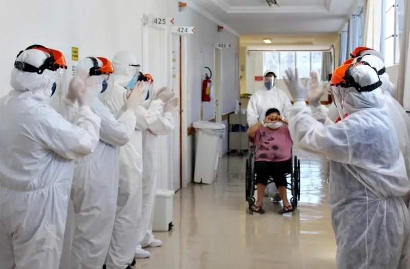 Paciente diagnosticada com coronavírus em Concórdia recebe alta