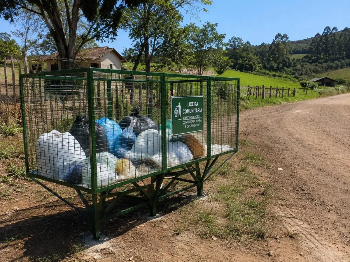 Vereador solicita melhorias na coleta de lixo das comunidades do interior de Joaçaba