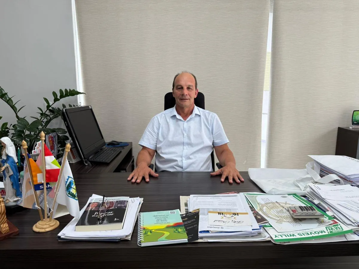 Prefeito Vilson Sartori reassume a Prefeitura de Joaçaba após período de férias