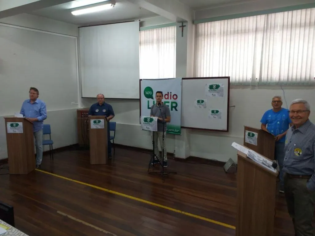 Acompanhe em áudio todo o primeiro debate a prefeito de Joaçaba realizado pela Rádio Líder