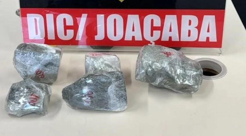 Polícia Civil apreende quase 1 kg de crack em operação contra o tráfico de drogas em Joaçaba