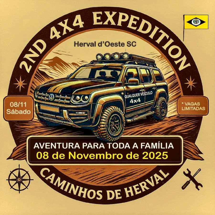 Vem aí a 2° expedição 4×4, caminhos de Herval