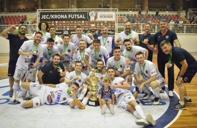 Atual campeão da Recopa, Joaçaba defenderá o título contra o Joinville