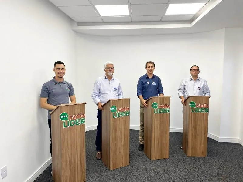 Rádio Líder realizou o 2º debate com os candidatos a Prefeito de Herval d’Oeste