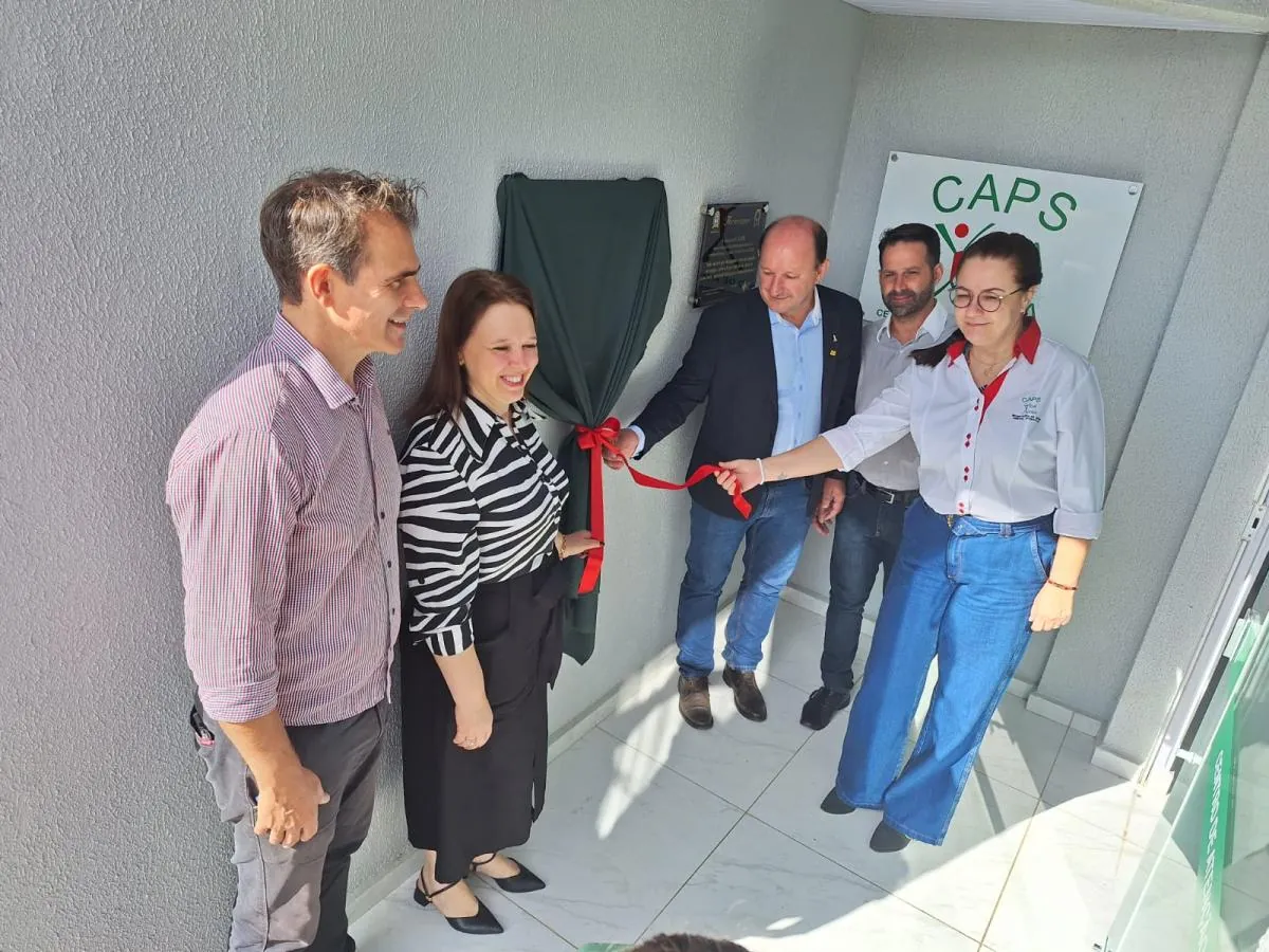 CAPS de Herval d’Oeste inaugurou nova sede na manhã desta sexta-feira (12)