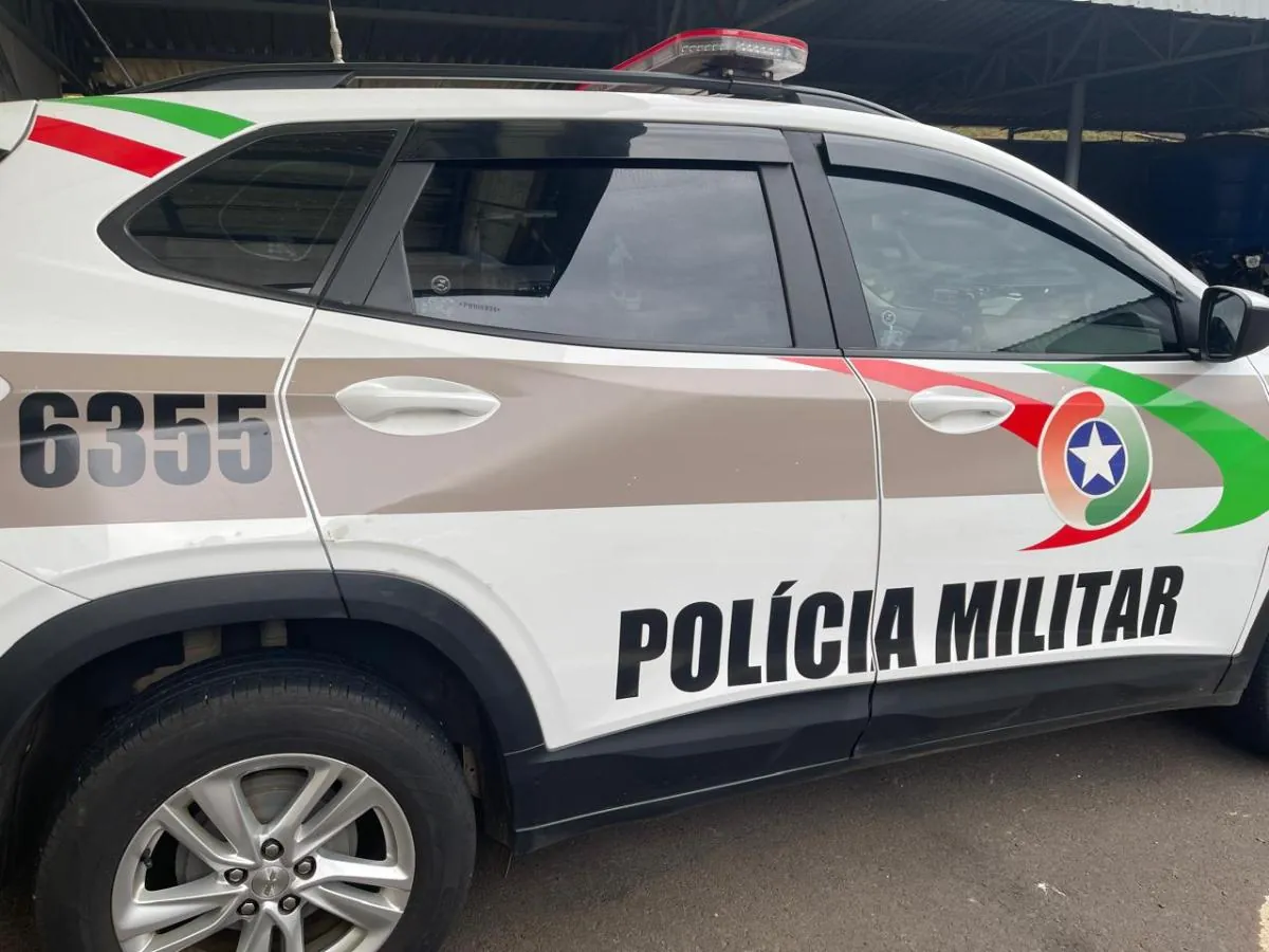 PM prende suspeito de furtos em Joaçaba
