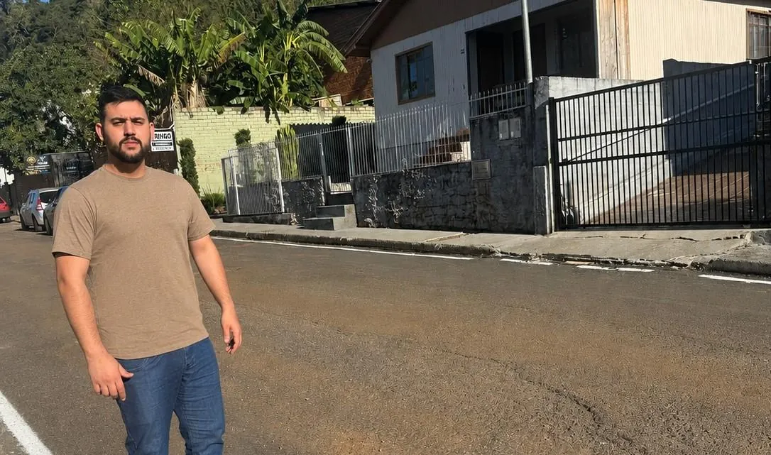 Vereador solicita melhorias em ruas de Joaçaba