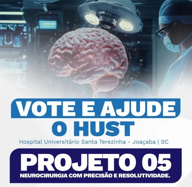 HUST precisa de sua ajuda para ser contemplado em projeto