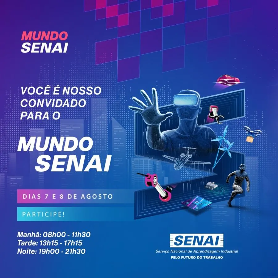 Tecnologia e Mercado de Trabalho: Mundo SENAI repleto de oportunidades em 2024