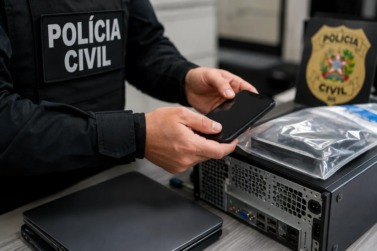 Ameaças contra creches de Piratuba levam Polícia Civil a cumprir mandado em Lacerdópolis