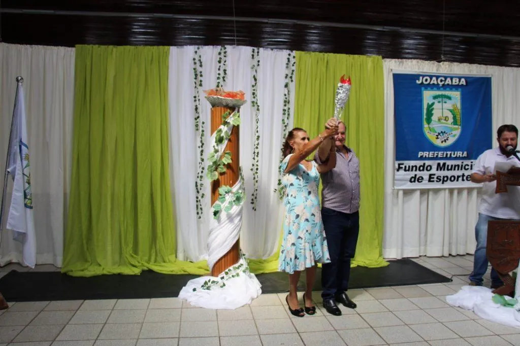 Realizada a abertura dos Jogos Municipais do Idoso de Joaçaba