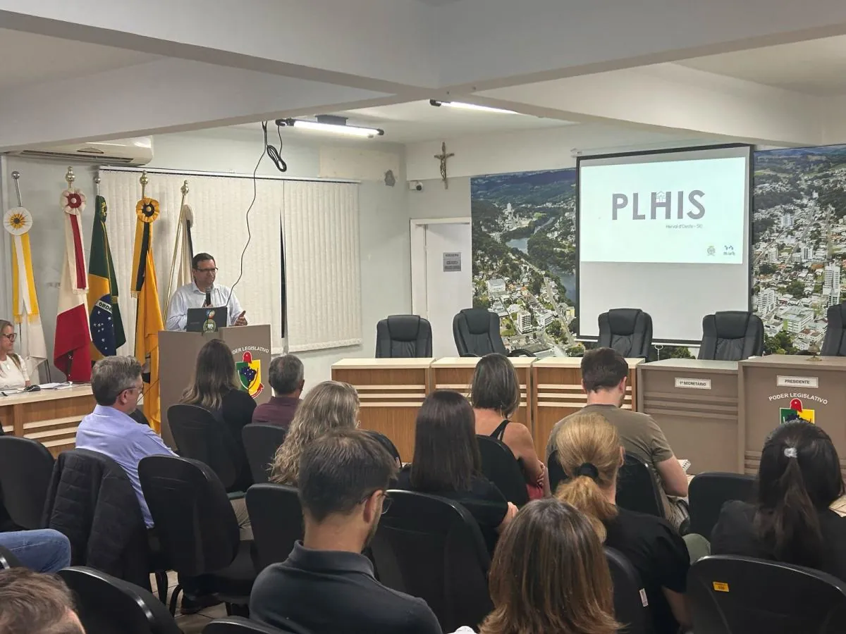 Plano de Habitação Social de Herval d’Oeste é apresentado à população