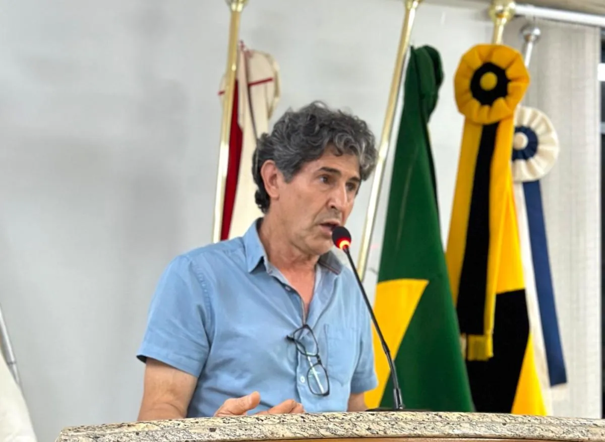 Secretário de Agricultura e Meio Ambiente presta esclarecimentos sobre a pasta durante sessão da Câmara em Herval