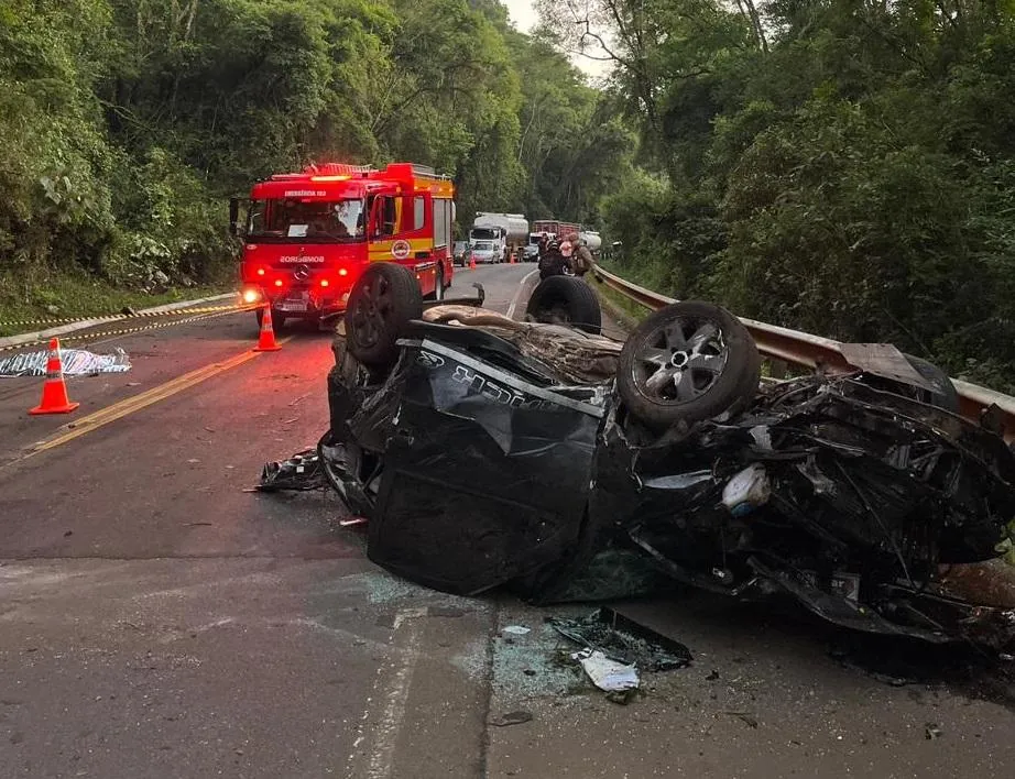 Jovem perde a vida em acidente na SC-150 em Joaçaba