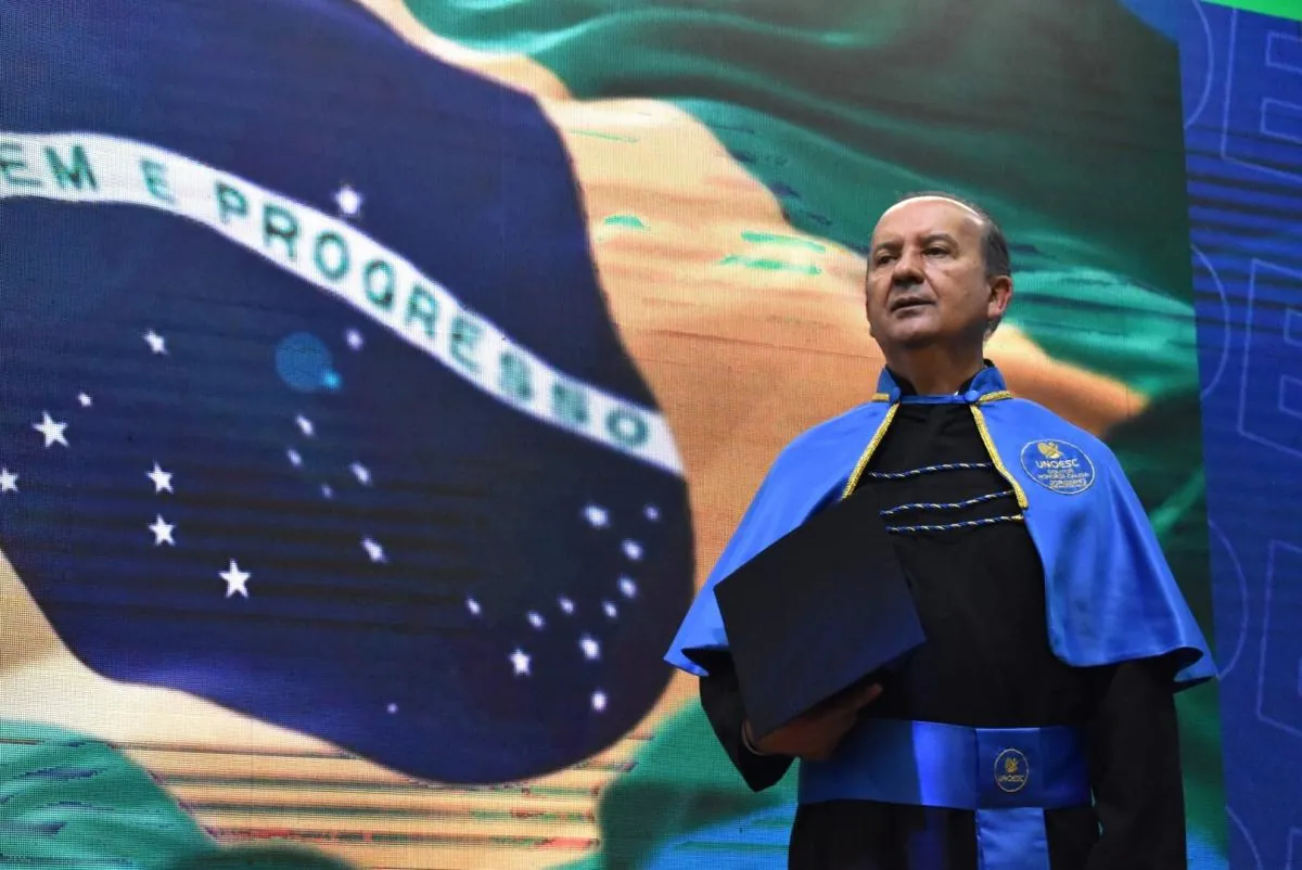 Unoesc outorga título de Doutor Honoris Causa ao governador Jorginho Mello