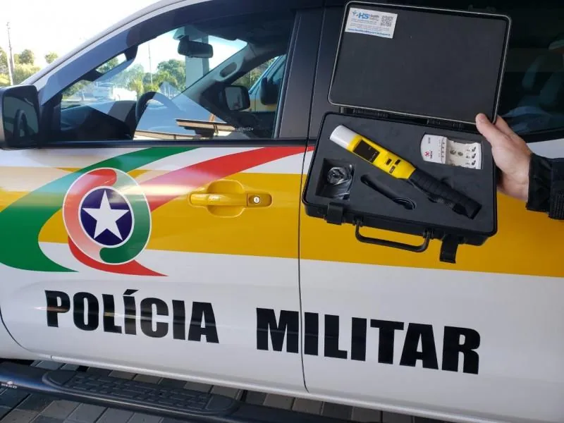 Polícia Militar Rodoviária começa a utilizar etilômetro passivo