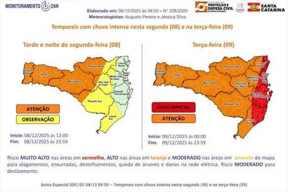 Aulas estão suspensas nesta terça-feira (09)