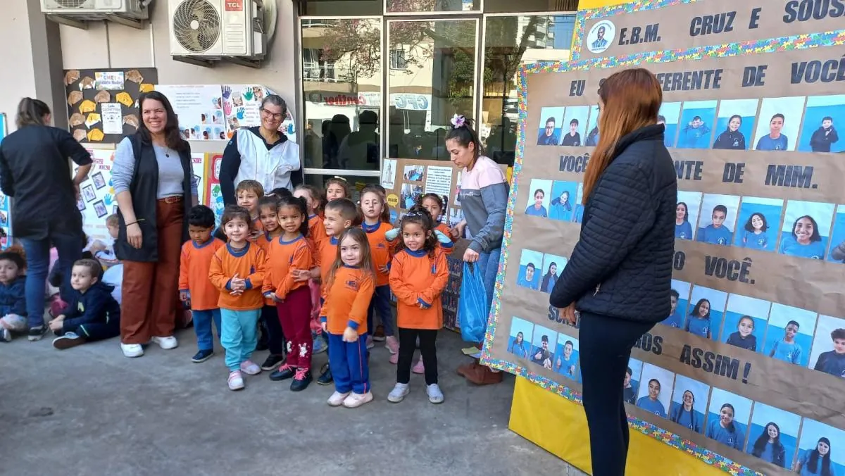 Herval d’ Oeste realiza mostra da inclusão “cada pessoa, um mundo de possibilidades”