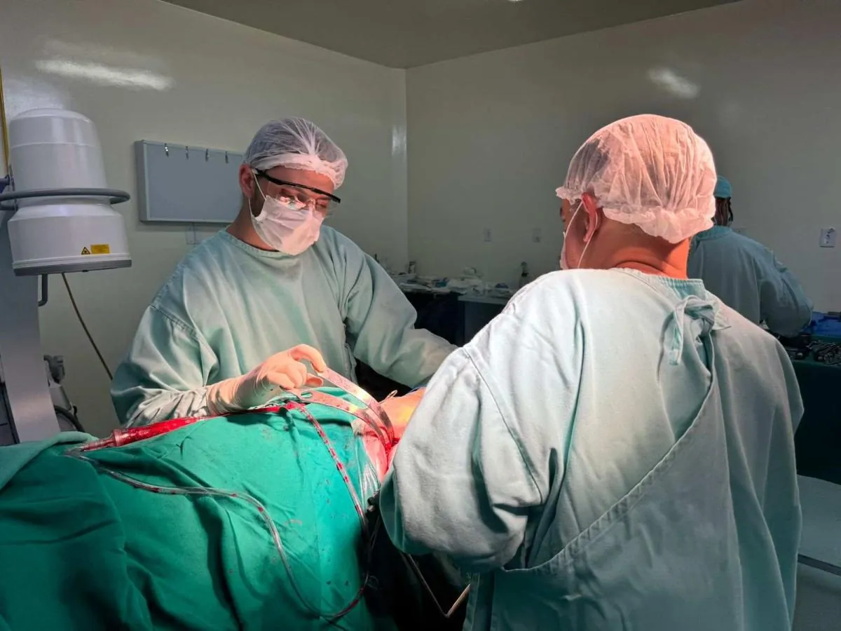 Hospital São Miguel de Joaçaba realiza primeira cirurgia de alta complexidade em ortopedia pelo SUS 