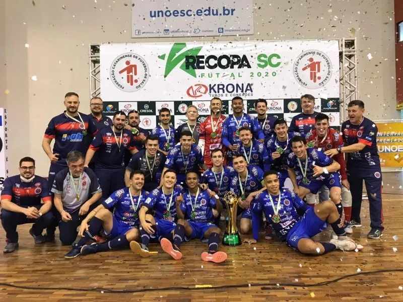 Joaçaba Futsal é campeão da Recopa SC 2020