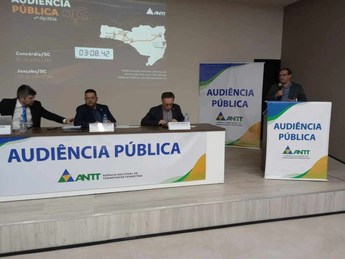 Prefeito de Herval d’Oeste, Ronaldo da Rosa, utilizou a tribuna.