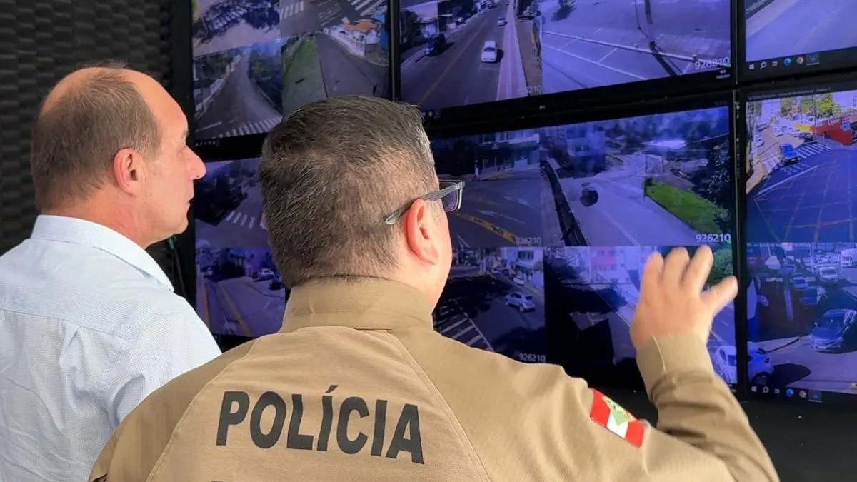 Câmeras com reconhecimento facial serão utilizadas durante o carnaval de Joaçaba