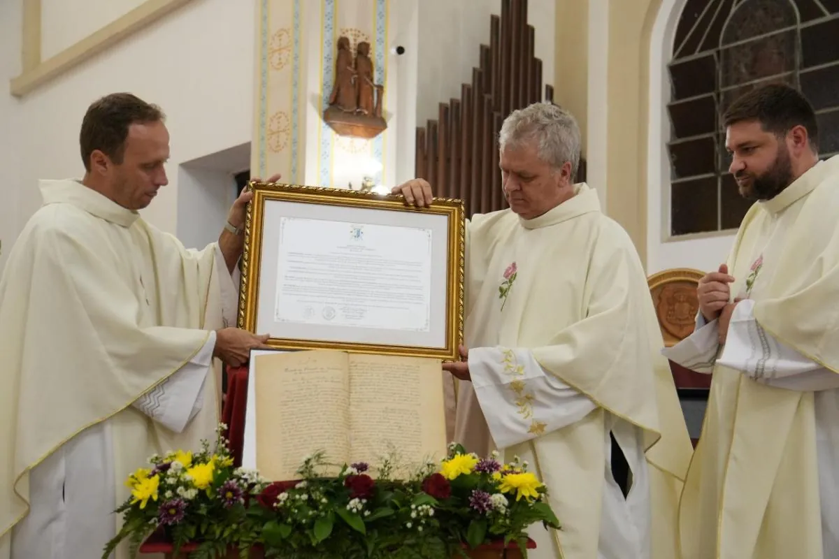 Catedral é elevada a Santuário Diocesano em Joaçaba