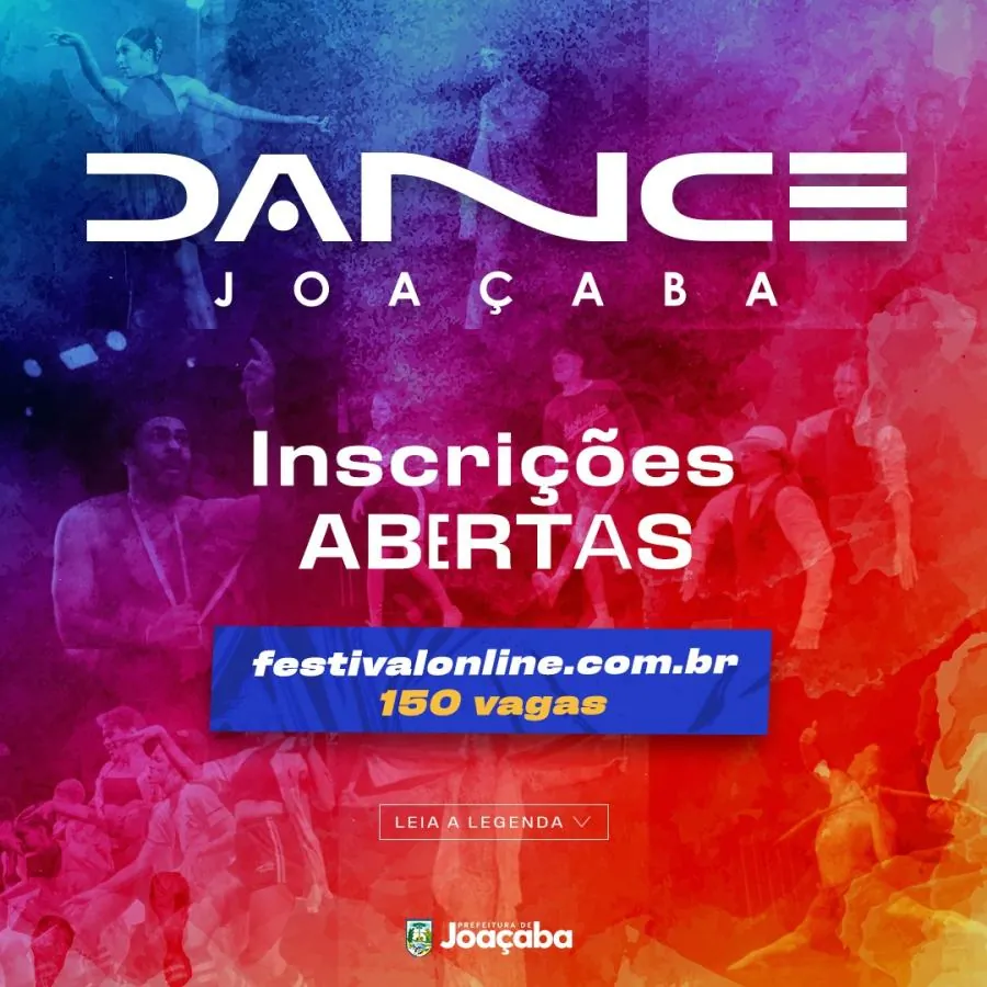 Abertas as inscrições para a 31ª Edição do Dance Joaçaba