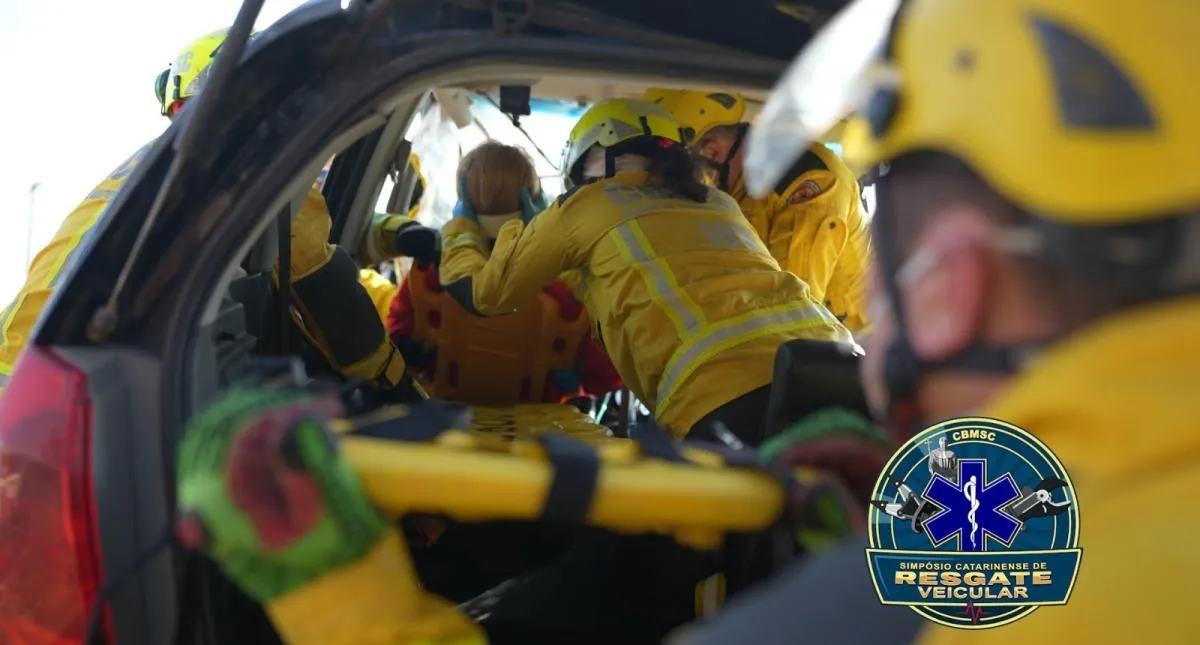 Simpósio Catarinense de Resgate Veicular do CBMSC reúne mais de 250 participantes em Joaçaba